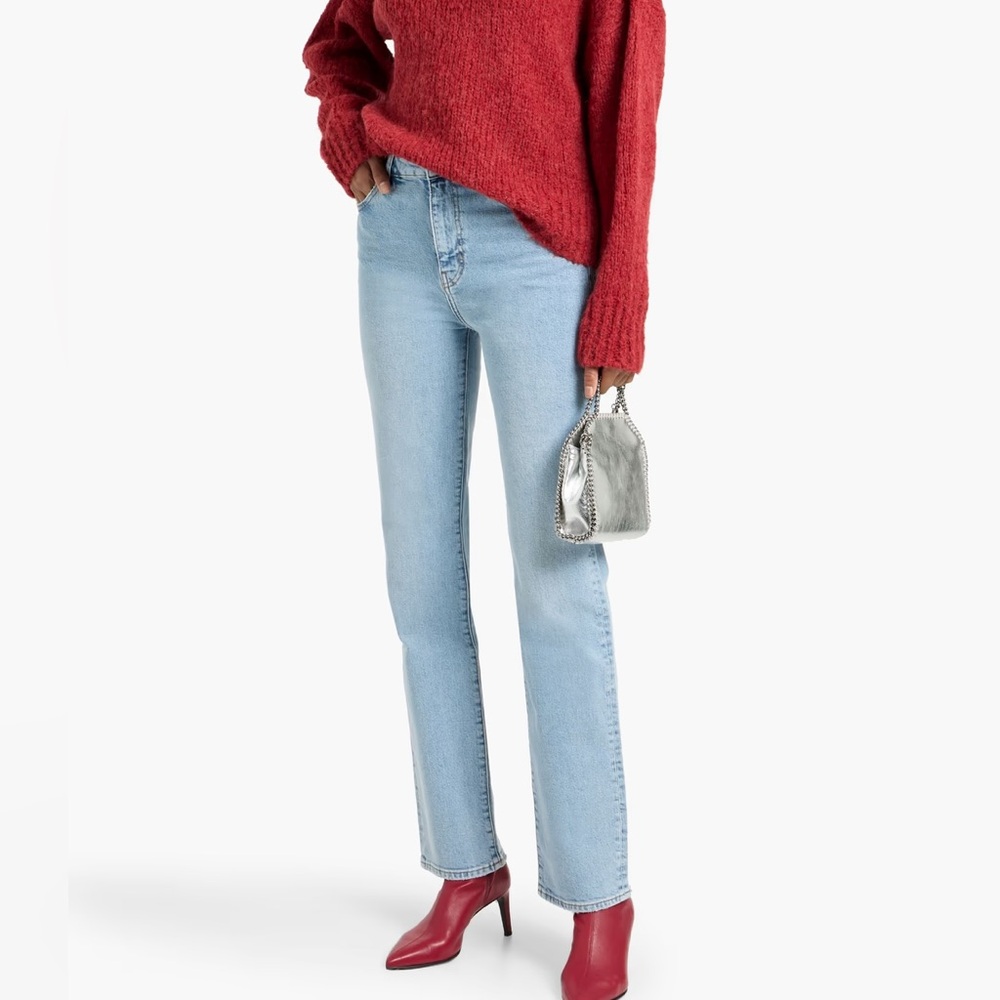 FRAME The Ruler High-rise Straight-Leg Women’s Jeans